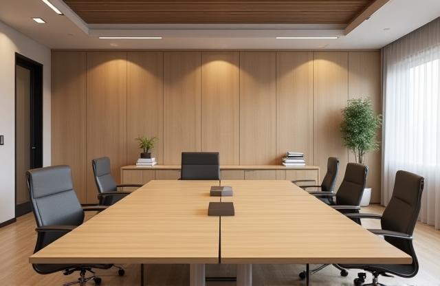 Kurumsal ofis masa ve panel uygulaması